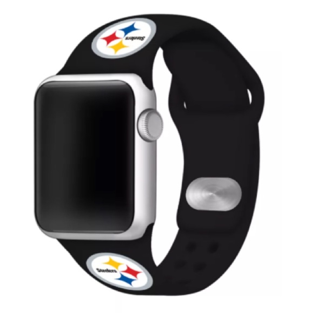 Pittsburgh Steelers Silicone Apple Watch Band